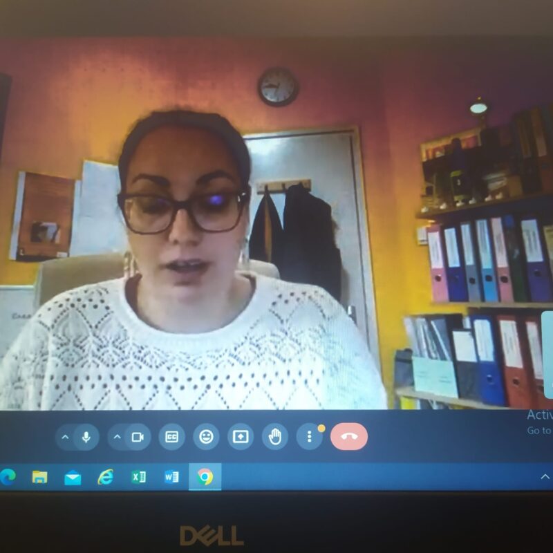 Online konferencija partnera u sklopu projekta Erasmus - Udruga Kamenčići