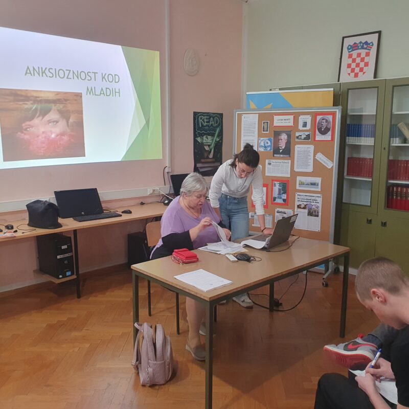 Ponovno smo u SŠ Lovre Montija Knin - Udruga Kamenčići