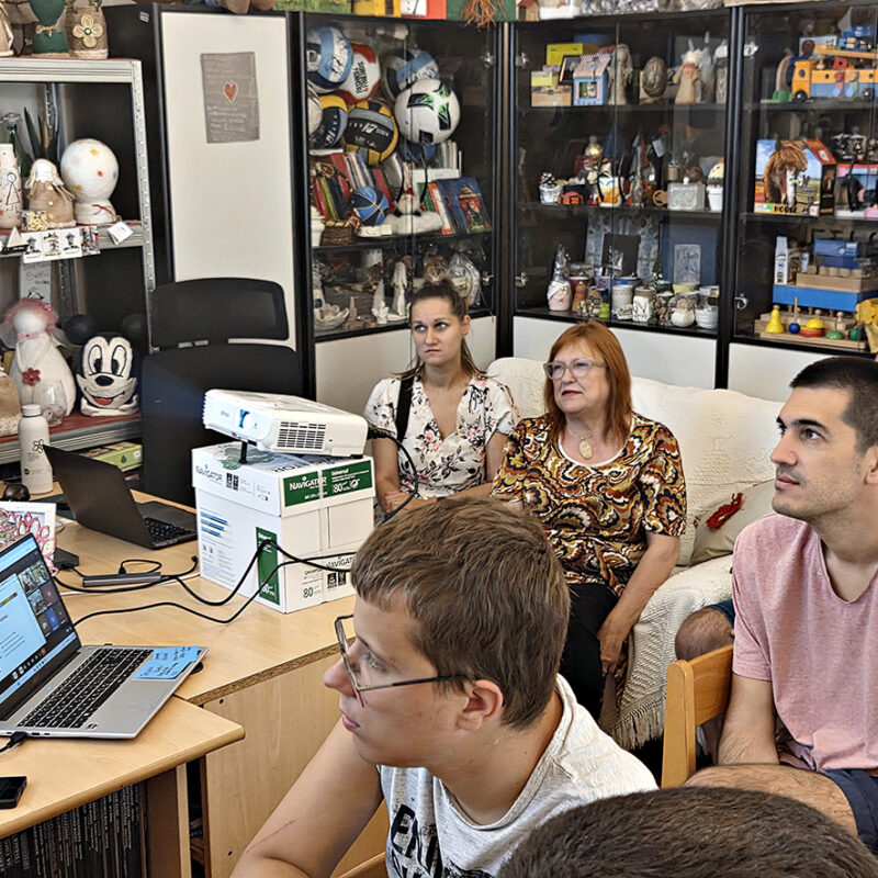 Održana  online edukacija “Stjecanje radnih vještina u stvarnim uvjetima” 01 - Udruga Kamenčići