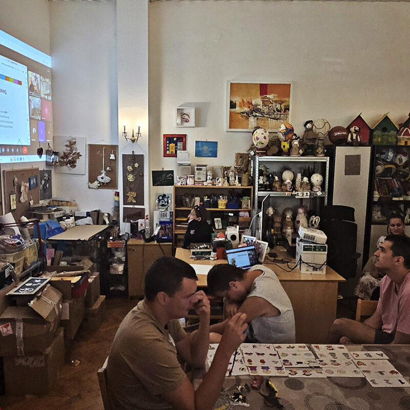 Održana  online edukacija “Stjecanje radnih vještina u stvarnim uvjetima” 01 - Udruga Kamenčići