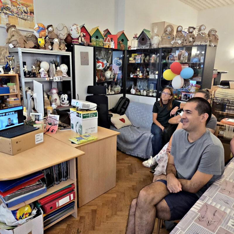 Održan je posljednji mentorski sastanak u sklopu završnice projekta „Dostupna znanost svima kao alat za bolje ja i bolju zajednicu II“ 01 - Udruga Kamenčići