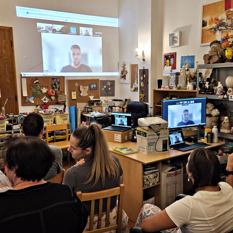 Održan je posljednji mentorski sastanak u sklopu završnice projekta „Dostupna znanost svima kao alat za bolje ja i bolju zajednicu II“ - Udruga Kamenčići